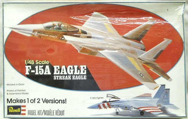 Revell 1/48 F-15A Streak Eagle, H288 plastic model kit
